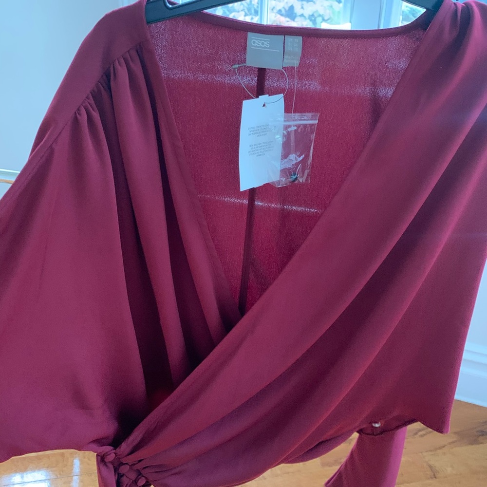 ASOS Wrap Top - Picture 3 of 5